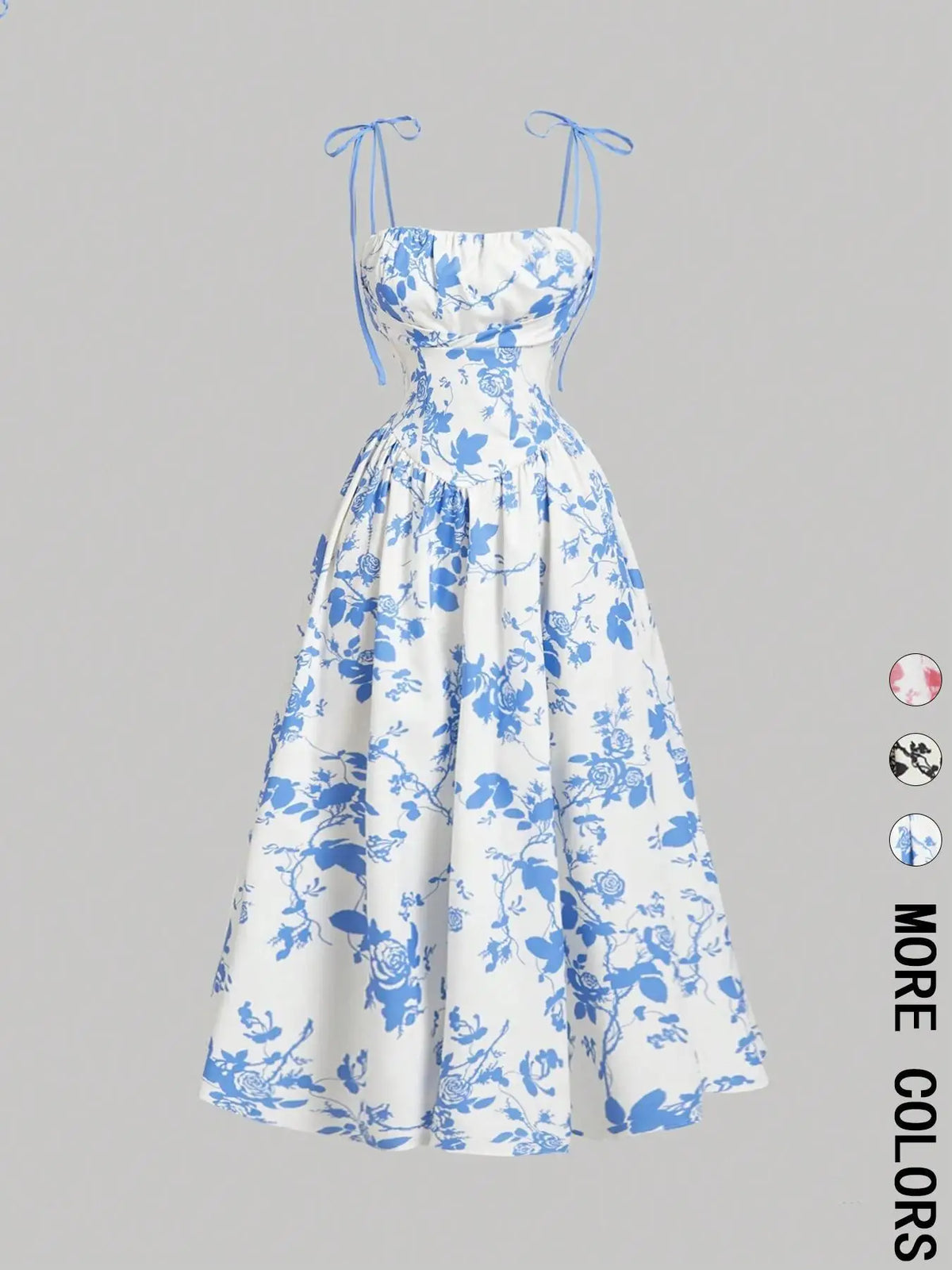 Nuove donne stampa cinturino per spaghetti vestito moda estiva elegante casual ufficio partito abiti casual per le donne veste femme abiti