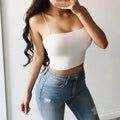 Summer Sexy Camis Women Crop Top Sleeveless Shirt Sexy Slim Lady Bralette Tops Strap Skinny Vest Camisole