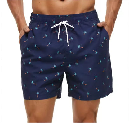 2025 Pantaloncini da spiaggia hawaiani estivi Vacanza Casual Stampa scozzese colorata Abbigliamento sportivo Tronchi ad asciugatura rapida Pantaloncini da ghiaccio Costume da bagno Hawaii
