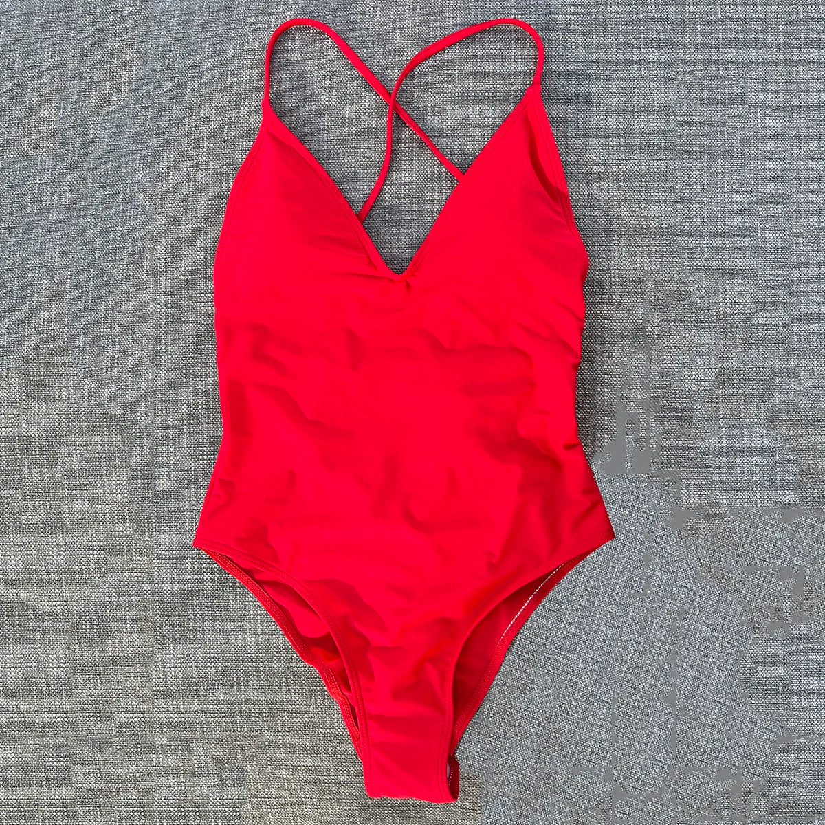 Sexy Padded One Piece Swimsuit Women Swimwear Solid Bathing Suit Monokini Swimming Suit Summer Beachwear maillot de bain femme