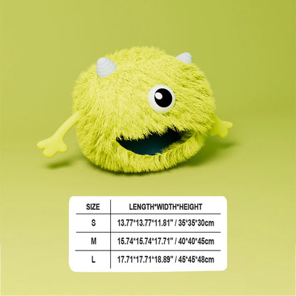 Cuccia per gatti cuccia per cani Cute Monster Cartoon Warm Plush Kitten Cushion Basket tenda Puppy Cave Nest Mat Bag forniture per animali domestici al coperto