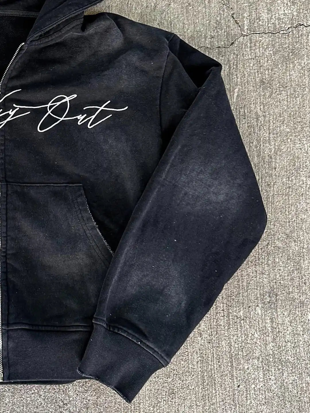 Felpe con cappuccio con zip con personalità lavata Y2K da coppia 2025 Autunno \ inverno Stile retrò versatile Sport Giacche casual Felpe gotiche
