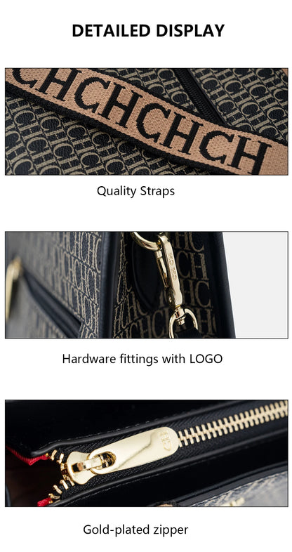 Borse da donna Logo in metallo Casual di grande capacità Designer di marca di lusso leggero 2026 Borsa da donna di nuova moda di alta qualità