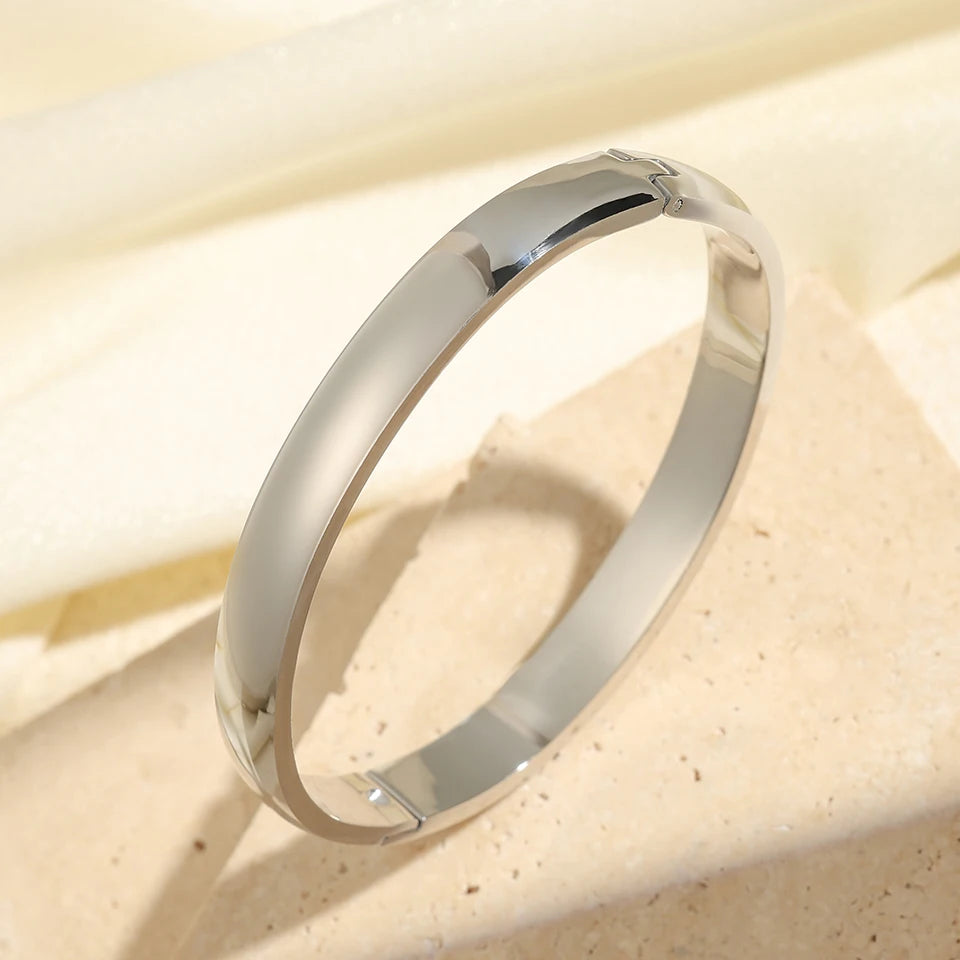 ZAKOL New Fashion 4mm/6mm/8mm Bracciale in acciaio inossidabile Bracciale per uomo Coppie abbinate Polsino con ciondoli Gioielli da uomo di lusso