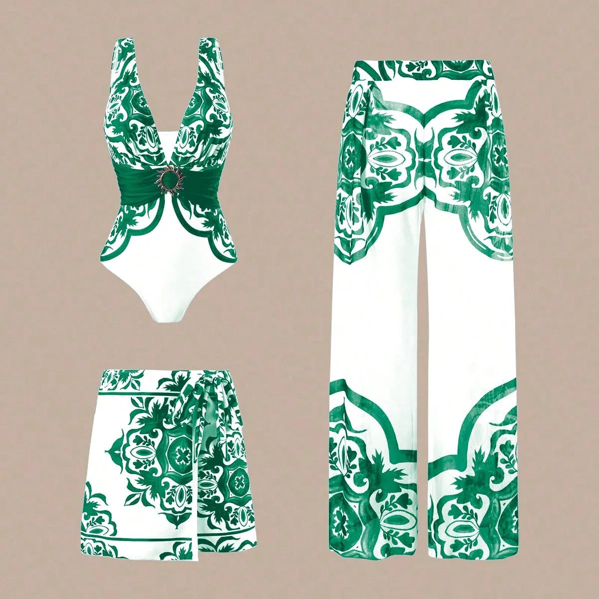 Costume da bagno floreale con stampa floreale con volant monospalla blu Set copricostume singolo micro monokini costumi da bagno sexy per ragazze Summer Beach
