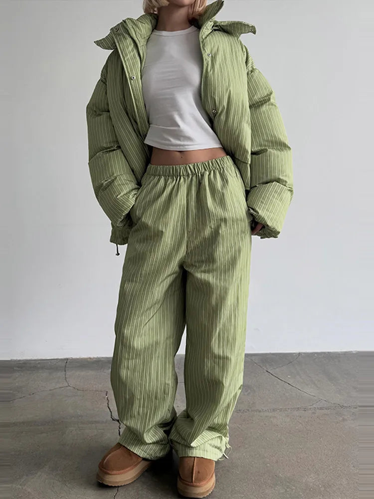 Elegante Giacca a Vento da Donna con Collo Alto, Maniche Lunghe, Doppio Petto e Lacci, Cappotto Lungo Femminile Moda Autunno 2026