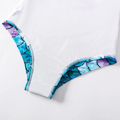 Costume da bagno a sirena per bambini costume da bagno intero per ragazze costume da bagno intero per ragazze Hot Spring Sling costume da bagno ad asciugatura rapida per sport acquatici
