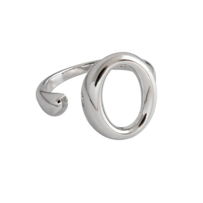 Anelli in Argento Sterling 925, Nuovi Gioielli da Festa, Charm Vintage, Design Geometrico a Doppio Strato, Accessori Regalo, Dropshipping