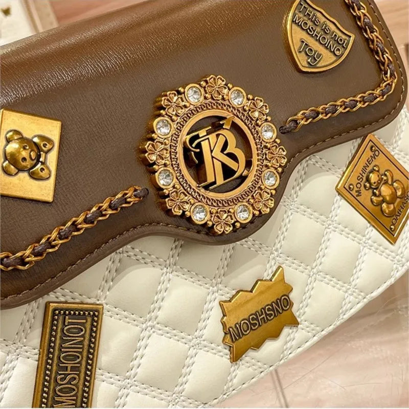 Borsa da donna designer brand handbag women's 2024 new spring/summer high-end texture single shoulder crossbody