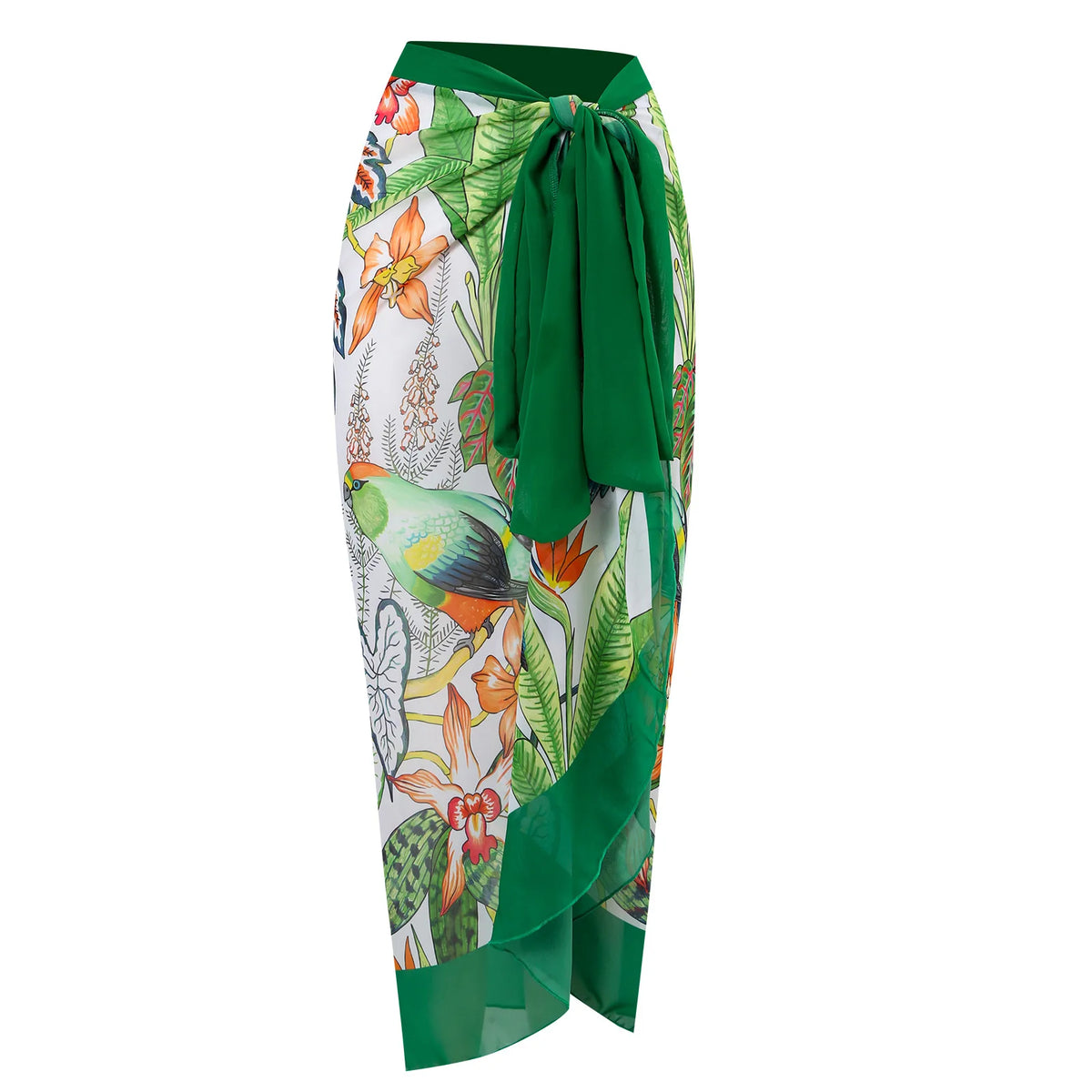 Nuovo Abito da Spiaggia Sexy con Stampa Retrò 2026, Copricostume Lungo, Gonna per Feste, Costume da Bagno, Abbigliamento da Spiaggia