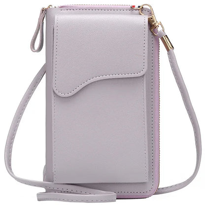 Borse a tracolla piccole a tracolla da donna Borsa da tasca per cellulare femminile in pelle PU Borsa da donna Pochette per carte Portafoglio Borse a tracolla