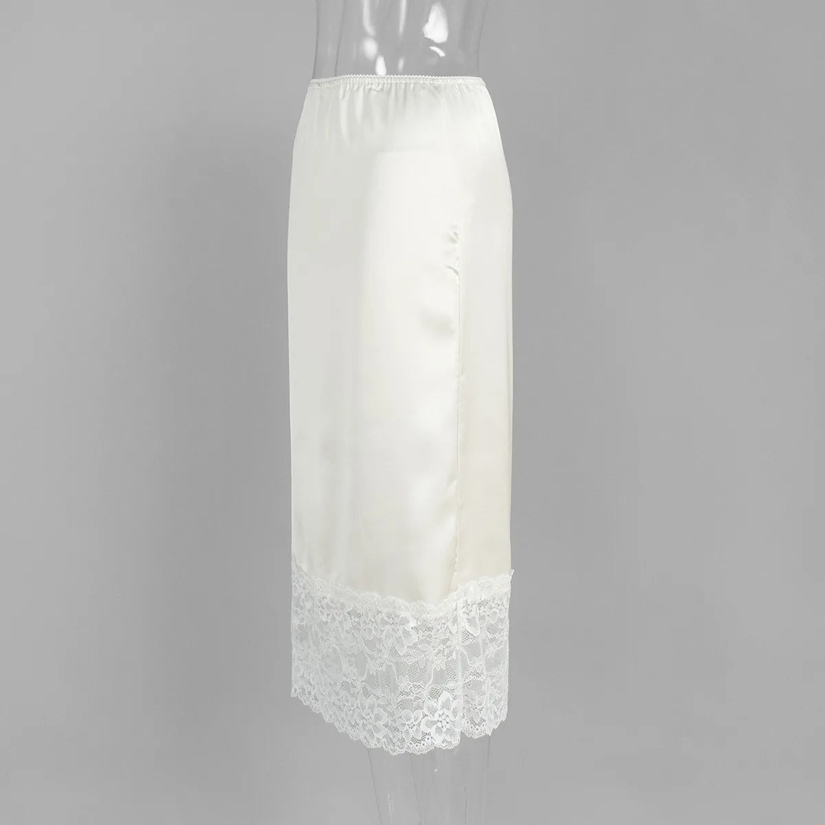 Tossy bianco casual gonna lunga in pizzo per le donne sottile a vita alta patchwork elegante abiti da pendolare estate 2025 maxi gonna femminile nuova