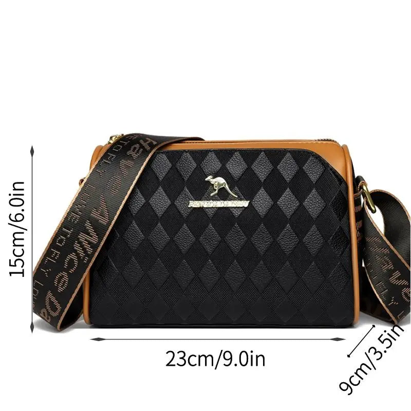 Borsa a tracolla per donna Borsa - Borse a tracolla alla moda Borsa sotto le ascelle Piccola borsa a tracolla quadrata
