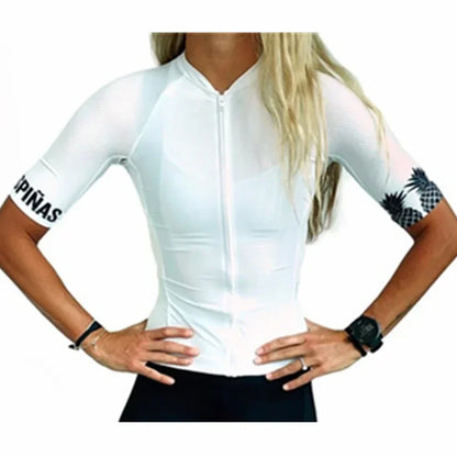Tres Pinas Top Damen Trikot Radsportbekleidung Ciclismo Mtb Kleidung Maillot Radfahren Sommer Kurz Aero Kurzarm Shorts Outdoor Team Uniform