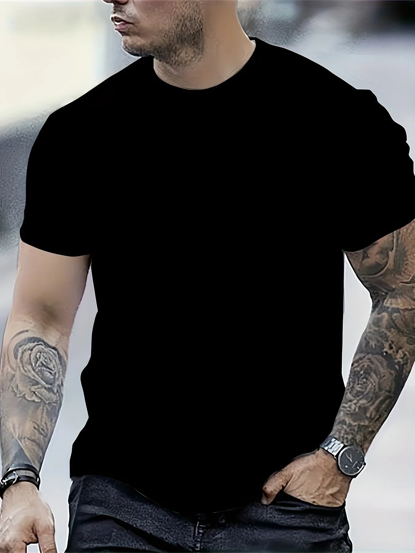 Nuova Moda Estiva: T-shirt da Uomo con Stampa 3D di Band Musicali, Heavy Metal, Personalizzata, Collo Tondo, Abbigliamento Maschile