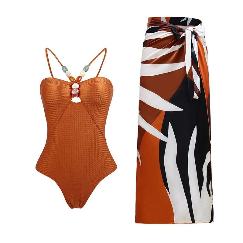 Costume da bagno floreale con stampa floreale con volant monospalla blu Set copricostume singolo micro monokini costumi da bagno sexy per ragazze Summer Beach
