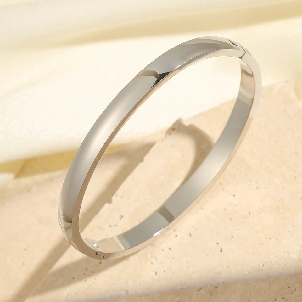 ZAKOL New Fashion 4mm/6mm/8mm Bracciale in acciaio inossidabile Bracciale per uomo Coppie abbinate Polsino con ciondoli Gioielli da uomo di lusso