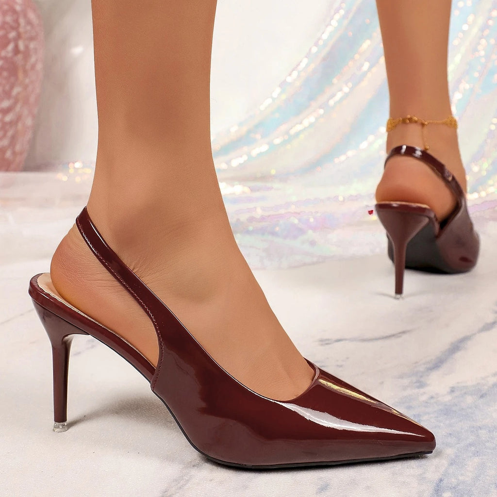 Sandali Estivi Eleganti con Tacco Alto a Punta, Sexy e alla Moda, Nuovi e Comodi, Scarpe da Donna Plus Size Best Seller