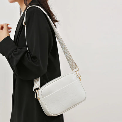 Borsa da donna di moda borse a tracolla in pelle di marca di lusso per borse a tracolla da donna 2024 borsa a mano di design Tote a tracolla in tinta unita
