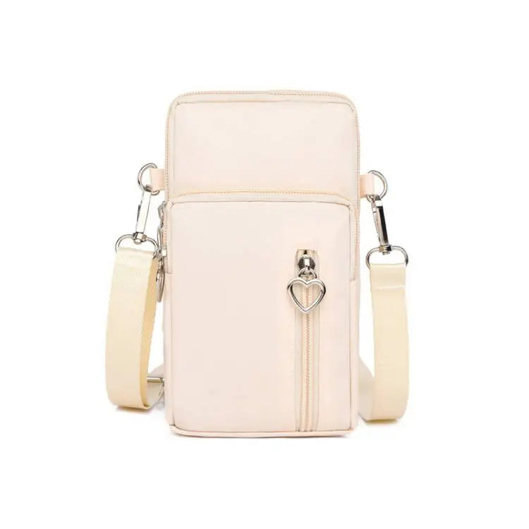 Borse a tracolla per donna Borsa piccola casual multifunzione in nylon impermeabile Custodia per cellulare Borsa a tracolla Borsa sportiva