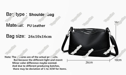 Nuove borse da donna in pelle PU di moda Borse da donna Borse a tracolla femminili di design Borsa a tracolla da donna di marca di lusso