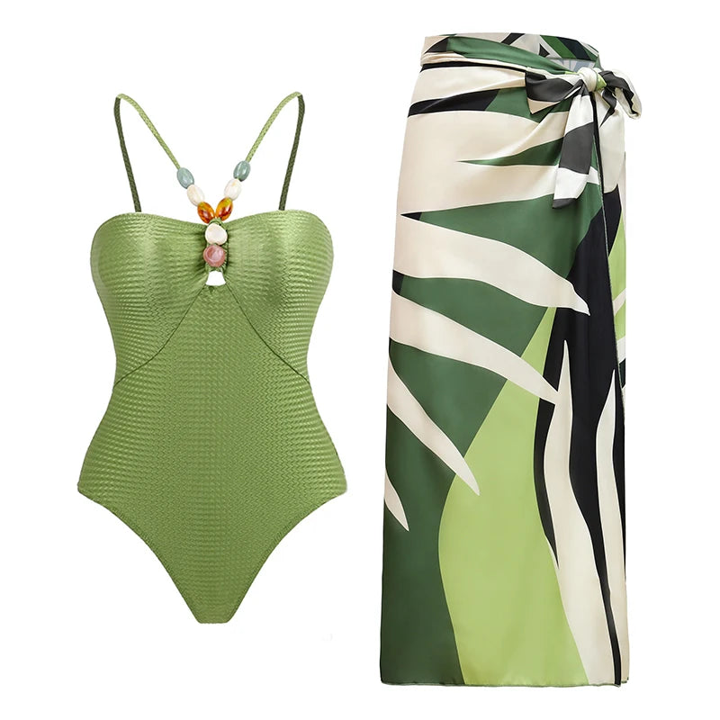 Costume da bagno floreale con stampa floreale con volant monospalla blu Set copricostume singolo micro monokini costumi da bagno sexy per ragazze Summer Beach