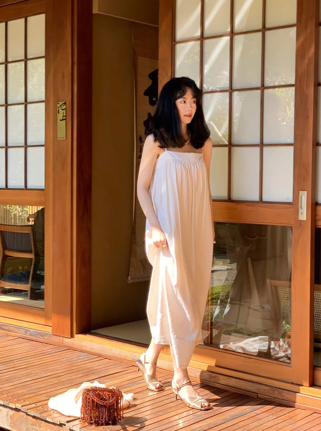 Sommer 2025 Goldene Damen-Sandalen Offene Zehenpartie Schnallen Mittelhohe Absätze Damen-Schuhe Korea Komfort Beste FH