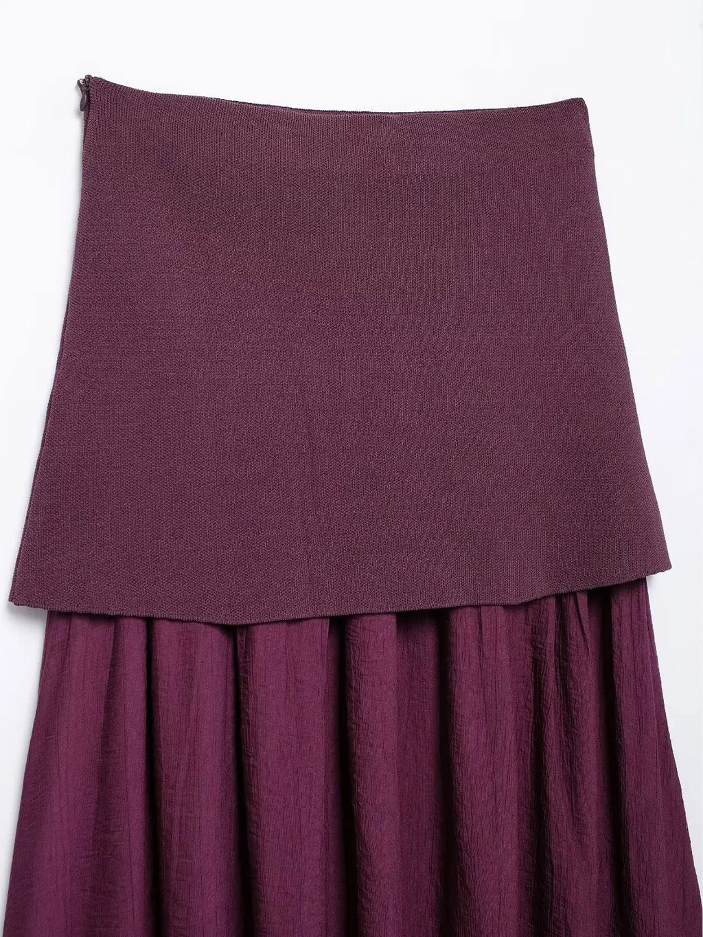 HH Set di gonne lavorate a maglia eleganti femminili 2024 Scollo a V con bottoni Canottiera + Gonna a pieghe patchwork a-line Abito solido alla moda