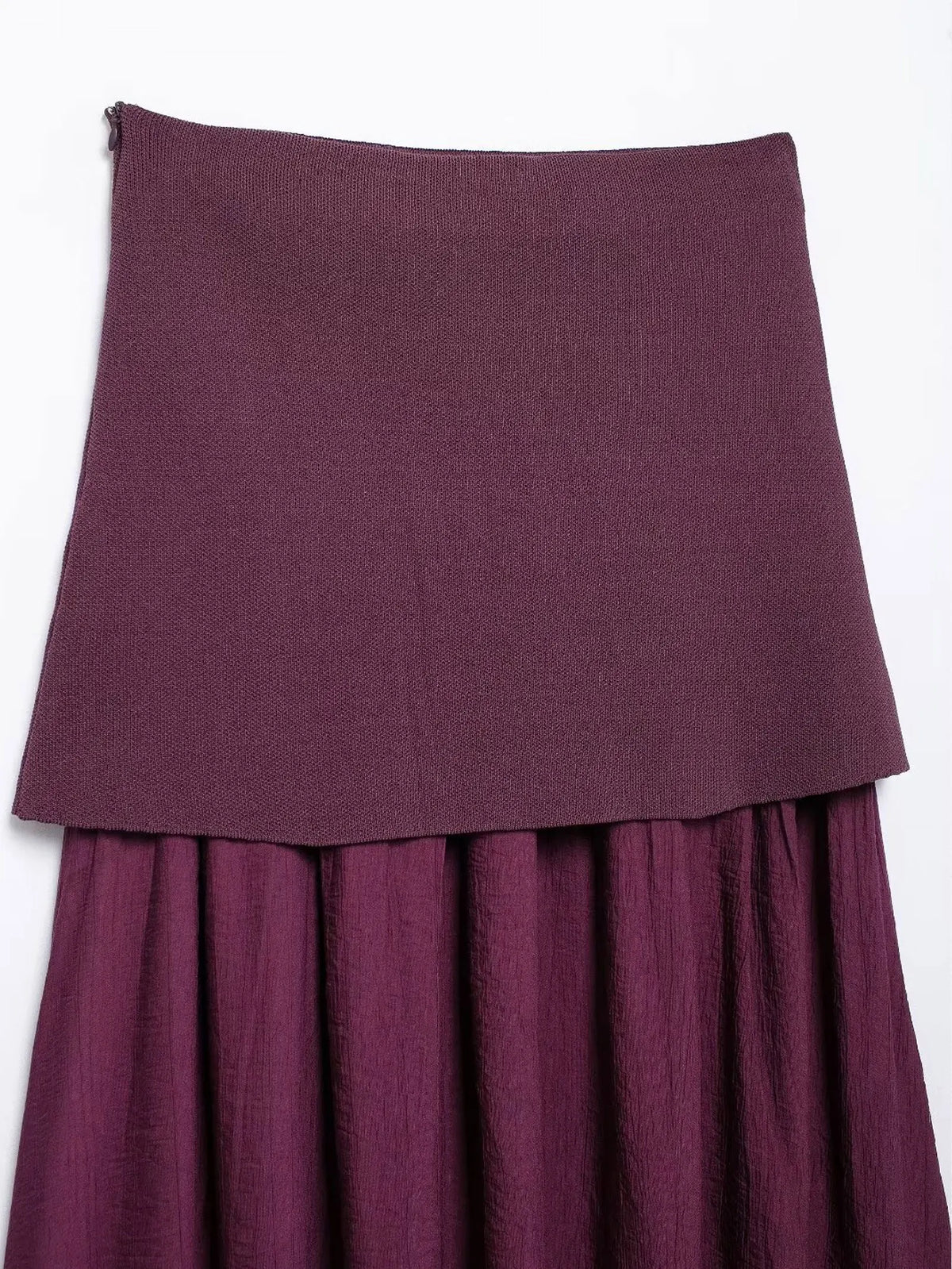 HH Set di gonne lavorate a maglia eleganti femminili 2024 Scollo a V con bottoni Canottiera + Gonna a pieghe patchwork a-line Abito solido alla moda
