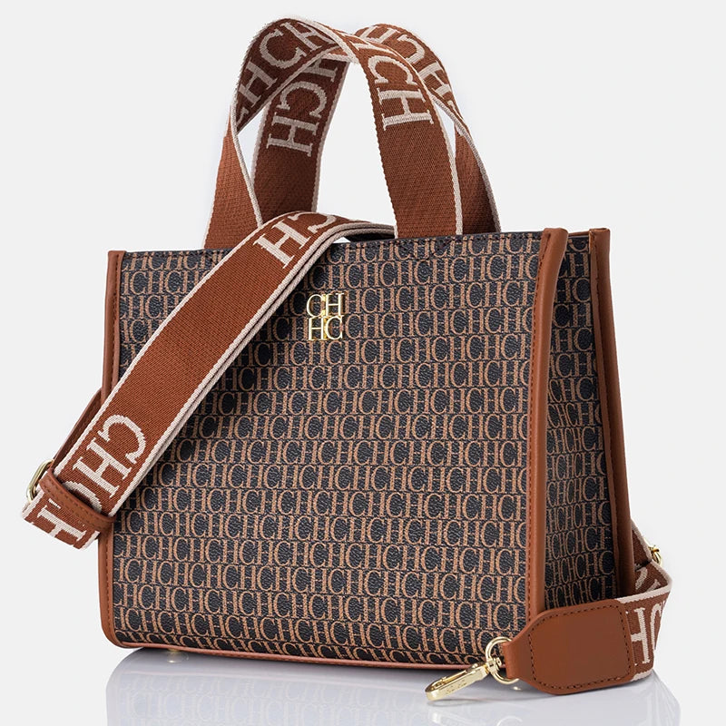 Borse da donna Logo in metallo Casual di grande capacità Designer di marca di lusso leggero 2026 Borsa da donna di nuova moda di alta qualità