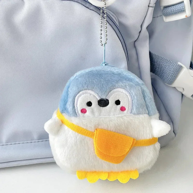 Cartone animato animale ragazzi portamonete in peluche bambini portamonete con cerniera custodia portaoggetti simpatici animali portafogli donna mini borsa regalo per bambini