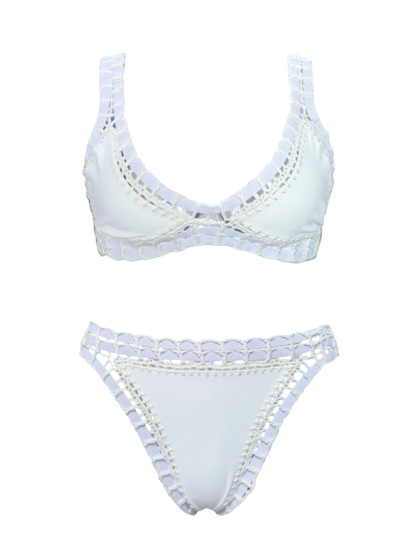 2026 Sexy Bikinis Sommer Frauen Bademode Handgehäkelter Bikini-Set Bademode Strand Badeanzug Biquini Weiblicher Monokini