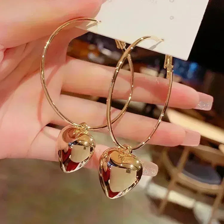 Orecchini di design combinato a doppio strato con rombo geometrico per le donne, moda semplice, accessorio quotidiano, gioielli per feste, regali di compleanno