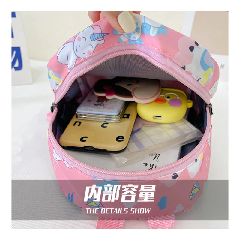 Zaini per bambini Zaini per dinosauri dei cartoni animati per bambini Trendy Impermeabile Asilo Scuola primaria Studente Bookbag Ragazzi Ragazze