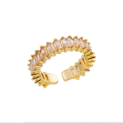 Anelli in acciaio inossidabile 316L per le donne Colore oro Non sbiadisce mai Anelli classici di lusso Anelli per coppie di nozze Gioielli Spedizione gratuita