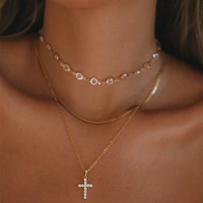 Collana con ciondolo moneta con ritratto di testa a catena spessa con piatto in oro punk vintage per gioielli hip-hop geometrici multilivello di moda da donna