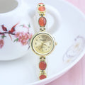 Orologio da Polso da Donna Chaoyada 2026 di Marca Famosa, con Catenella, Regalo per la Mamma, al Quarzo, con Strass, alla Moda, di Lusso
