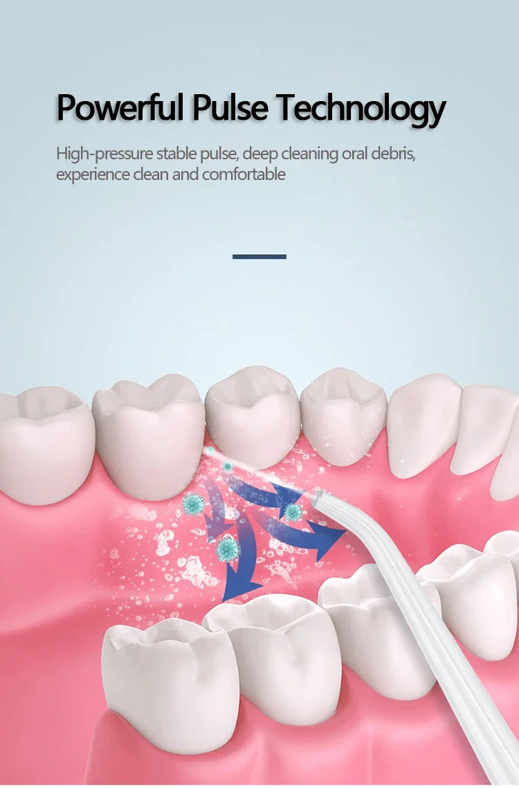 Irrigatore orale Dentale Getto D'acqua Flosser Apparecchio Pick Filo Interdentale Odontoiatria Bocca Lavatrice Sbiancamento Dei Denti Strumenti di Pulizia