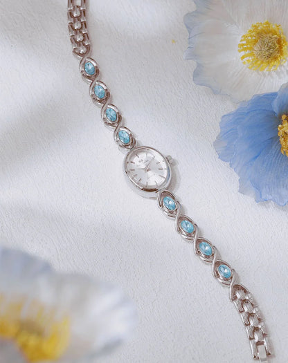 Orologio da donna elegante braccialetto di giada di lusso orologi al quarzo regalo per le donne 2025 nuovo orologio da polso impermeabile di alta qualità