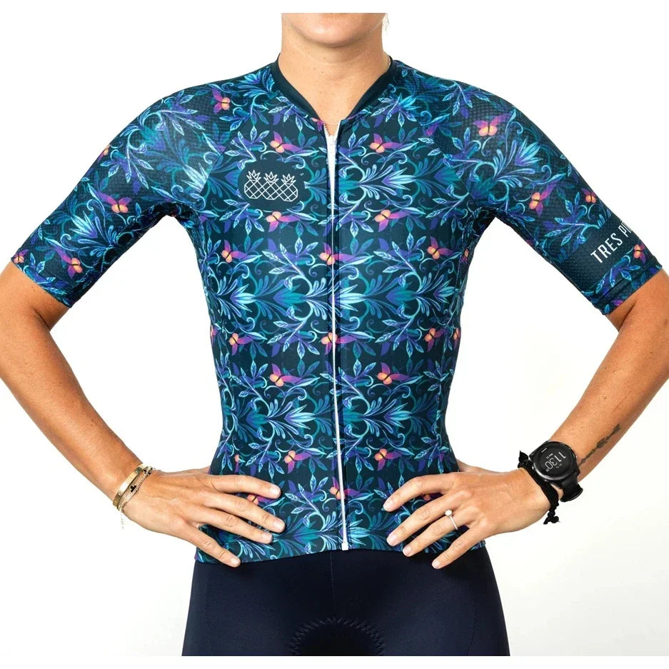 Tres Pinas Top Damen Trikot Radsportbekleidung Ciclismo Mtb Kleidung Maillot Radfahren Sommer Kurz Aero Kurzarm Shorts Outdoor Team Uniform