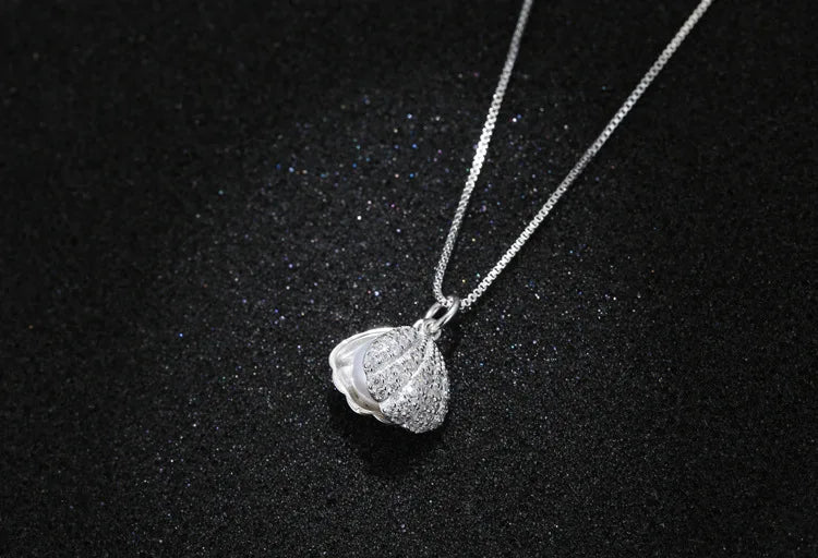 Popolare collana girocollo di perle in argento Sterling 925 per le donne gioielleria raffinata regalo di compleanno per feste di matrimonio