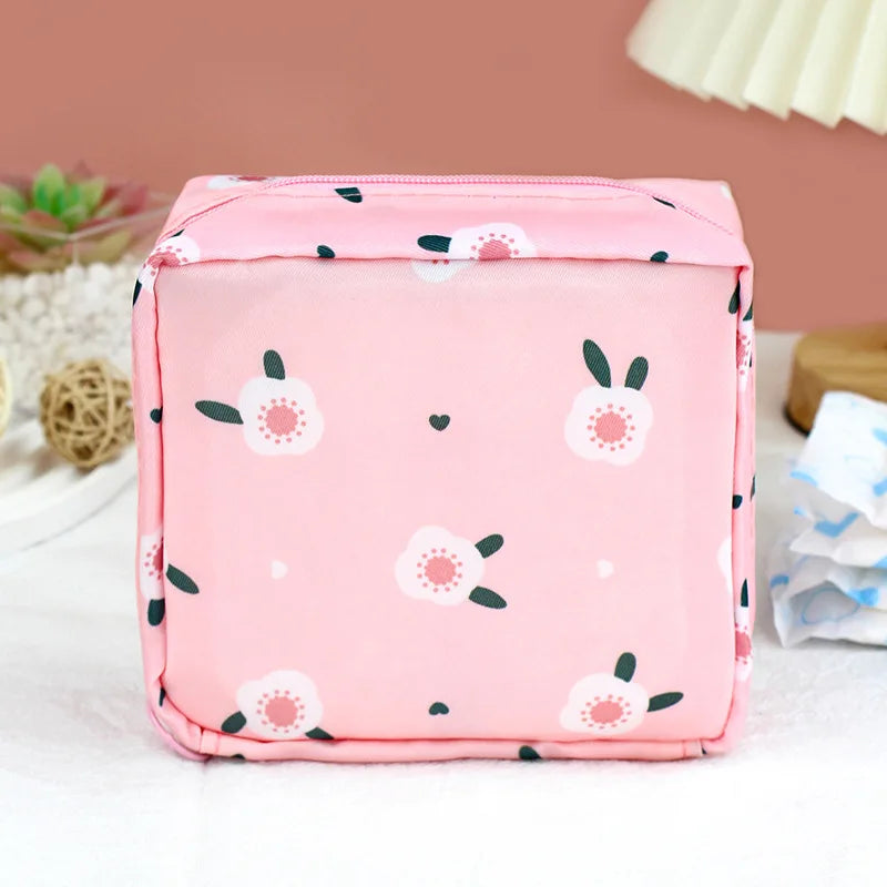 Sacchetto di immagazzinaggio del tovagliolo sanitario del pannolino delle ragazze sacchetti del pacchetto di assorbenti igienici di Nylon portamonete portamonete organizzatore di gioielli custodia per carte di credito