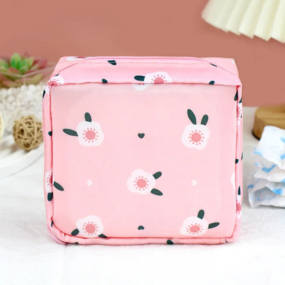 Sacchetto di immagazzinaggio del tovagliolo sanitario del pannolino delle ragazze sacchetti del pacchetto di assorbenti igienici di Nylon portamonete portamonete organizzatore di gioielli custodia per carte di credito