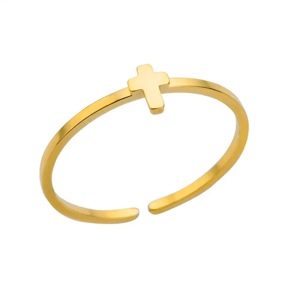 Anelli in acciaio inossidabile 316L per le donne Colore oro Non sbiadisce mai Anelli classici di lusso Anelli per coppie di nozze Gioielli Spedizione gratuita
