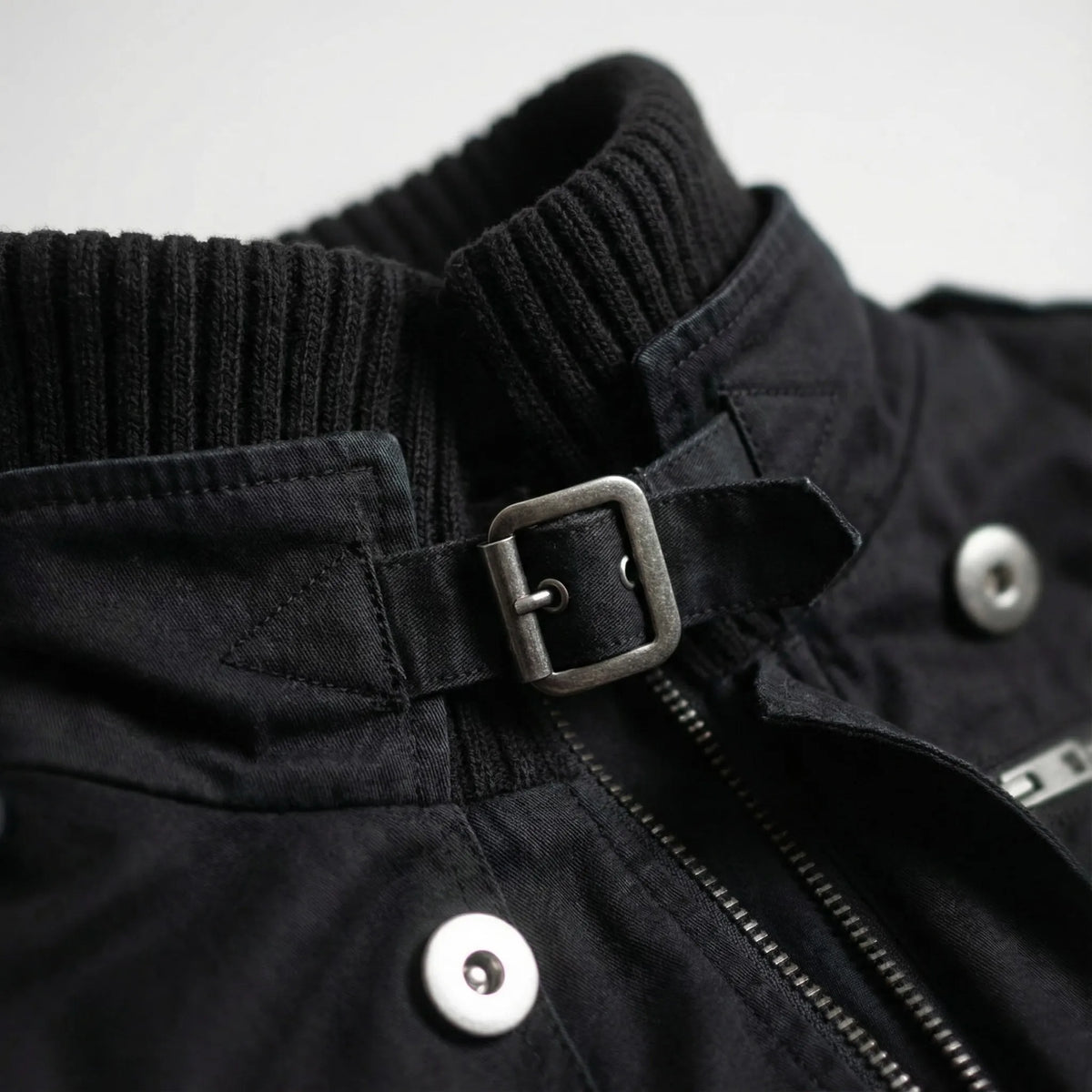Giacca da donna casual nera con cappuccio Zip Upeatshirt Colletto in maglia a costine Manica lunga Autunno Inverno Streetwear Capispalla stile Y2K