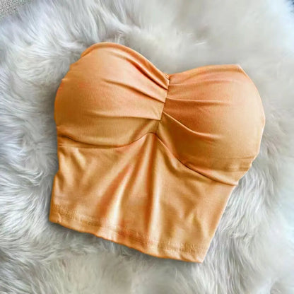Damen Neue Sommermode Sommer Slim Schönes Rücken hochwertiges weiches, sexy, elastisches Tank Top Einfarbiges Tank Top