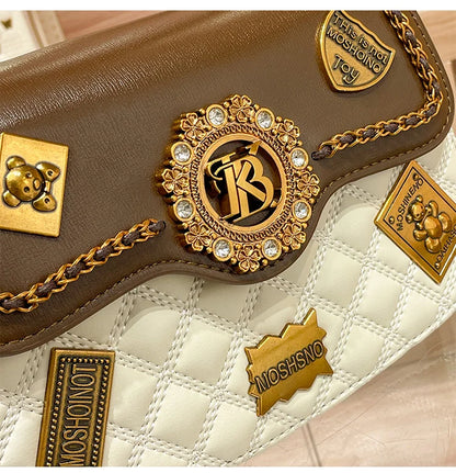 Borsa da donna designer brand handbag women's 2024 new spring/summer high-end texture single shoulder crossbody