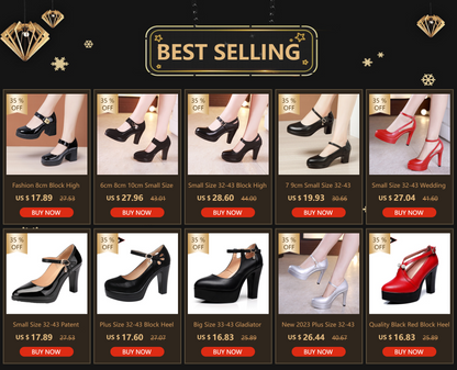 Plus Size 32-43 Block Heel Platform Shoes Women Pumps 2025 Spring High Heels Shoes Ladies Office Shoe Elegant Wedding Shoes