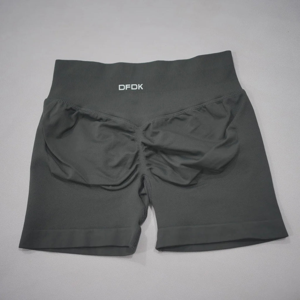 DFDK 2026 Nuovi Pantaloncini da Yoga per Donna con Effetto Push-Up, Vita Alta, Sollevamento Glutei, Resistenti agli Squat, Pantaloncini Sportivi per Palestra, Allenamento, Corsa e Fitness
