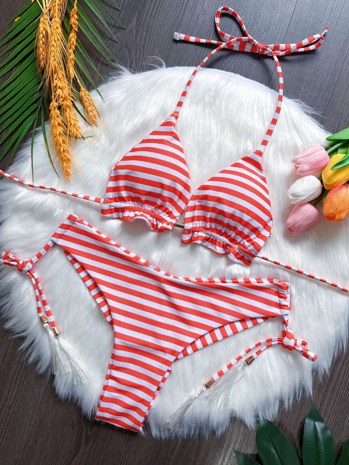 Maillot de bain bikini sexy d'été pour femmes, maillot de bain push-up, maillot de bain brésilien, ensemble bikini de plage